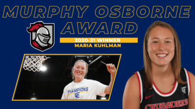 Maria Kuhlman Named Murphy Osborne Award Winner