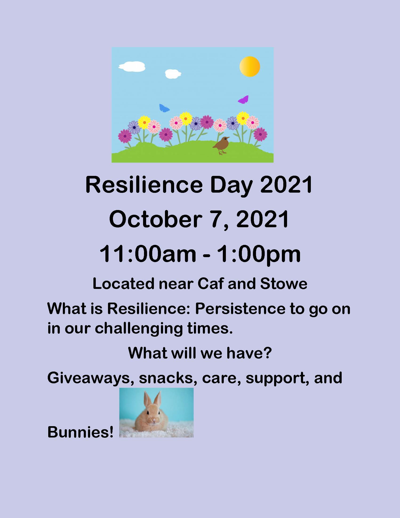 Resilience Day 2021