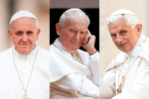 The Three Popes on Mind, Body, and Soul