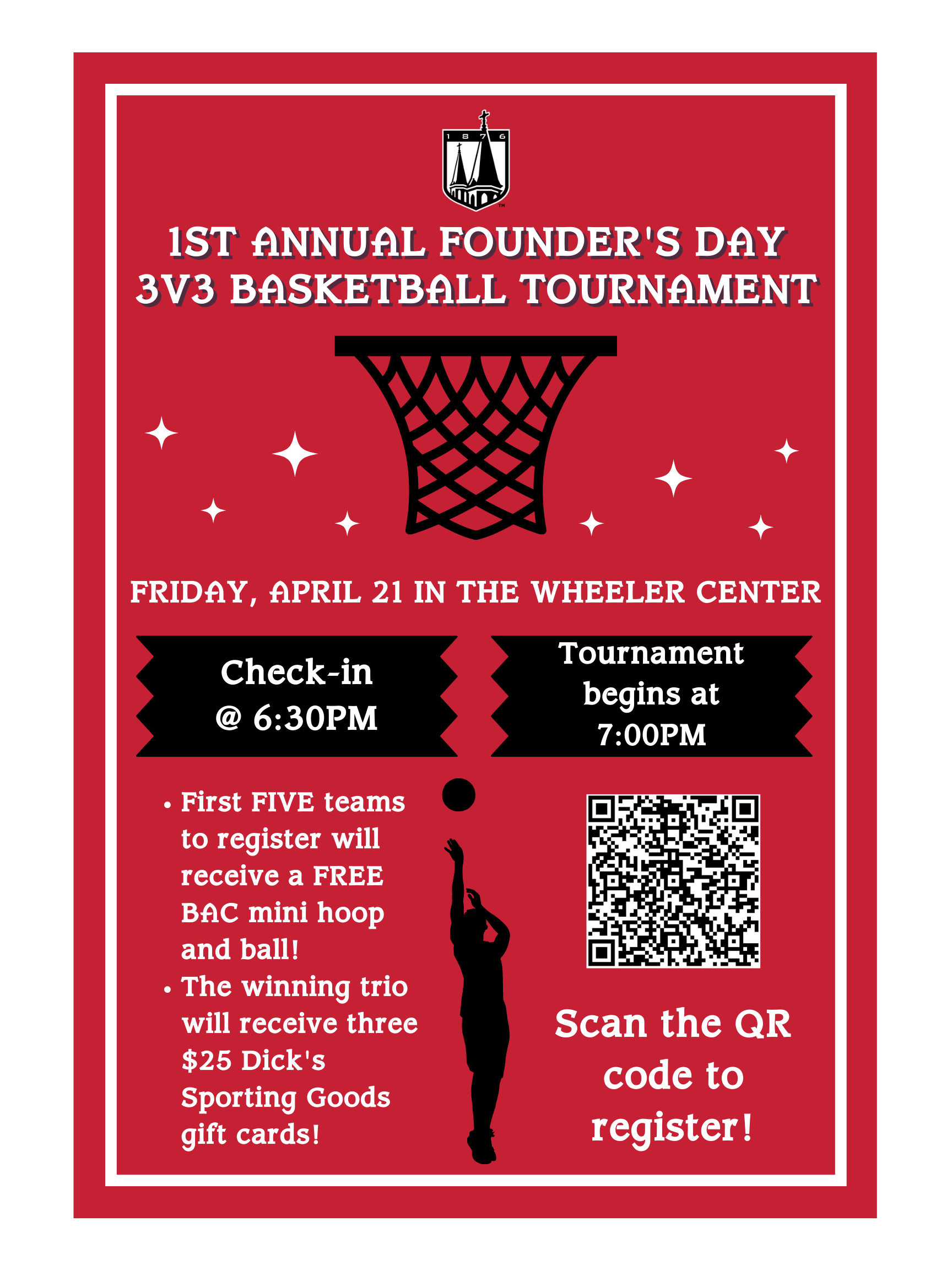 Founders Day 3v3 Basketball Tournamnet