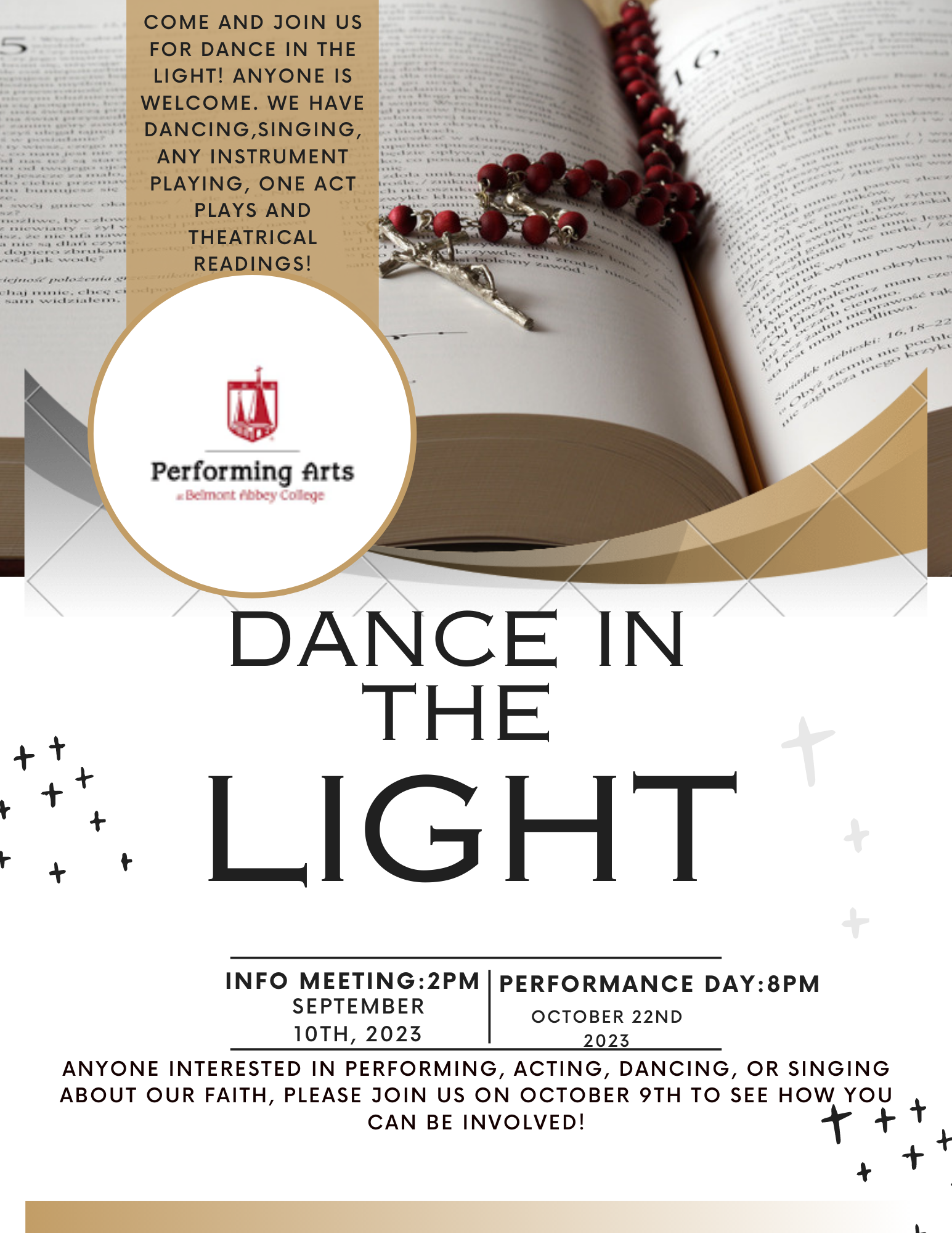 Dance In The Light Flyer (2)