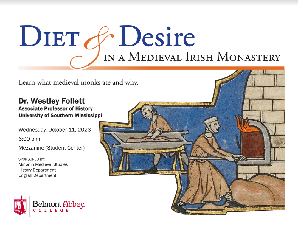 Screenshot 2023 09 29 at 13 19 16 Fwd Medieval Studies Event chrysostomosb@bac.edu Belmont Abbey College Mail