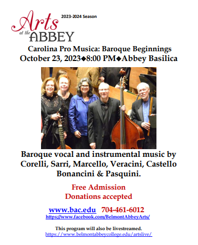 arts at the abbey mon 23