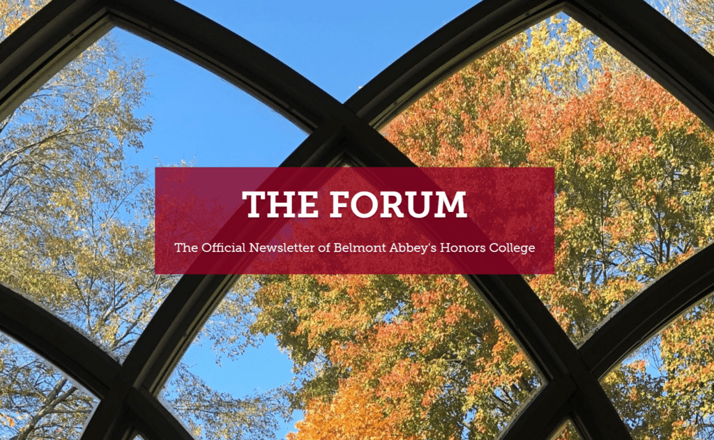 Honors College Newsletter Fall 2019 Belmont Abbey College