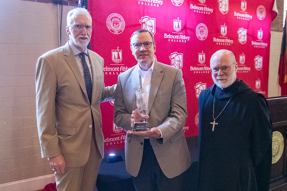 Belmont Abbey College Announces Spirit of St. Benedict Award Winner: Dr. Brad Frazier