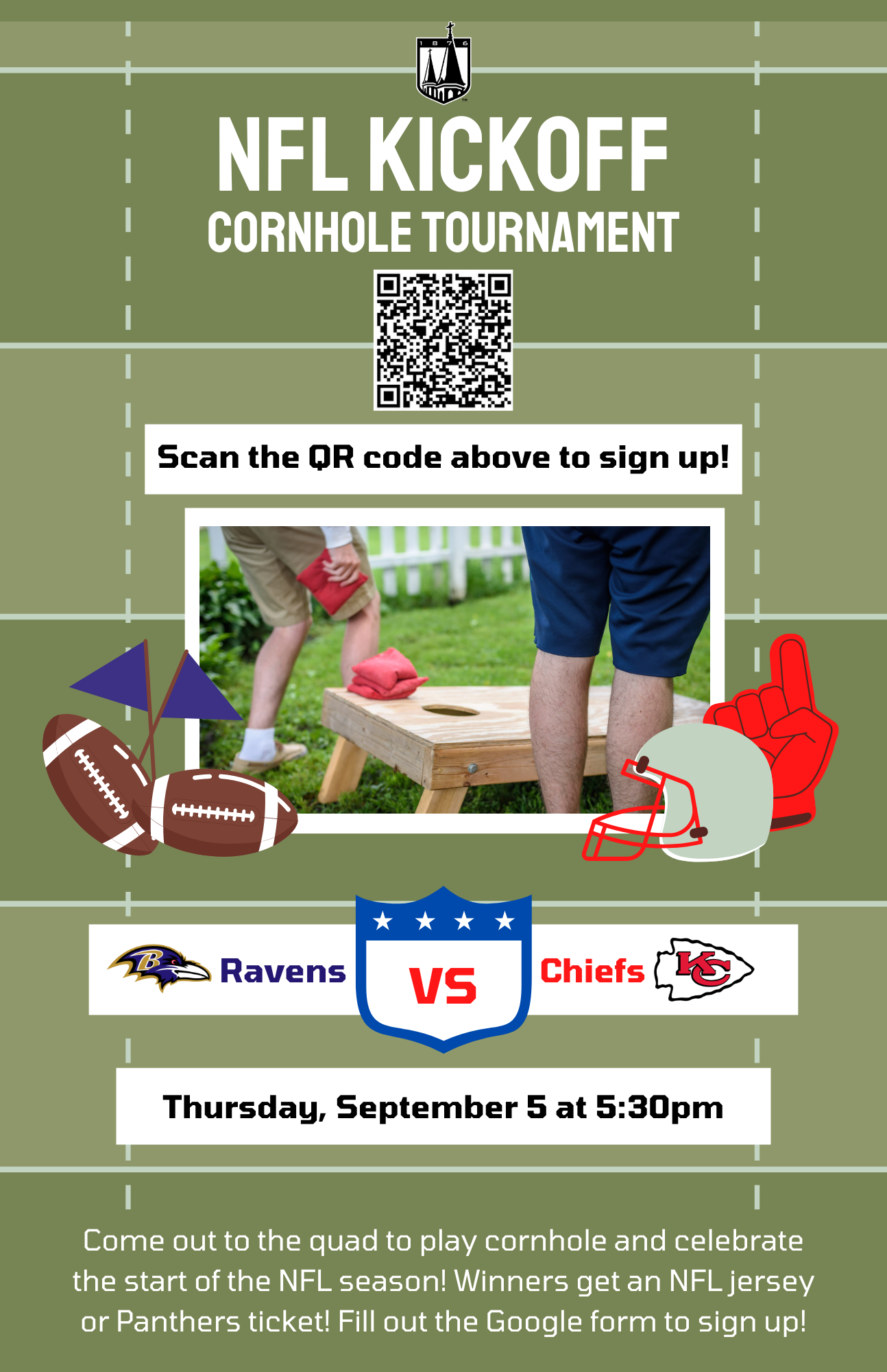 NFL Kickoff Cornhole Tournament (1)