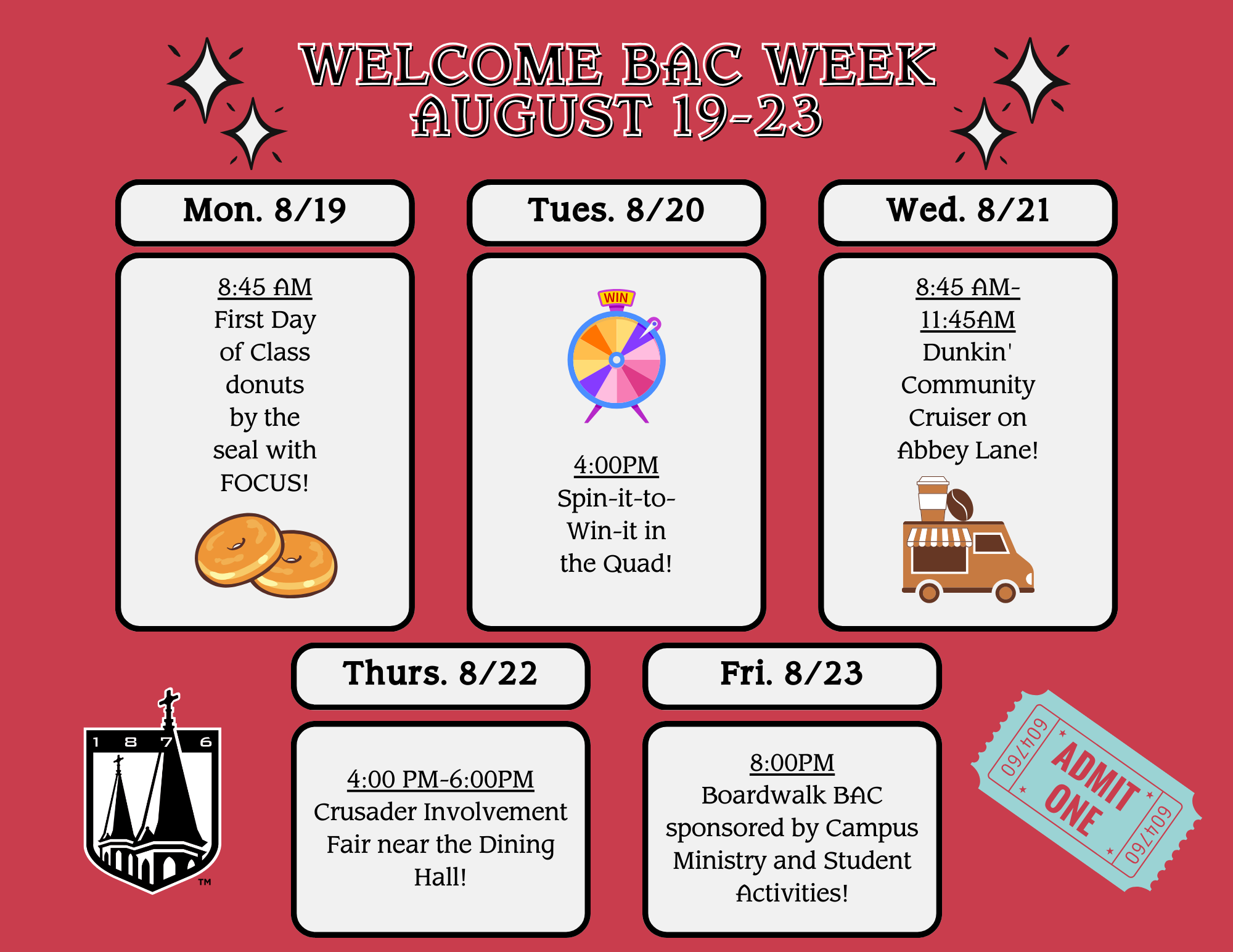 Welcome BAC Week