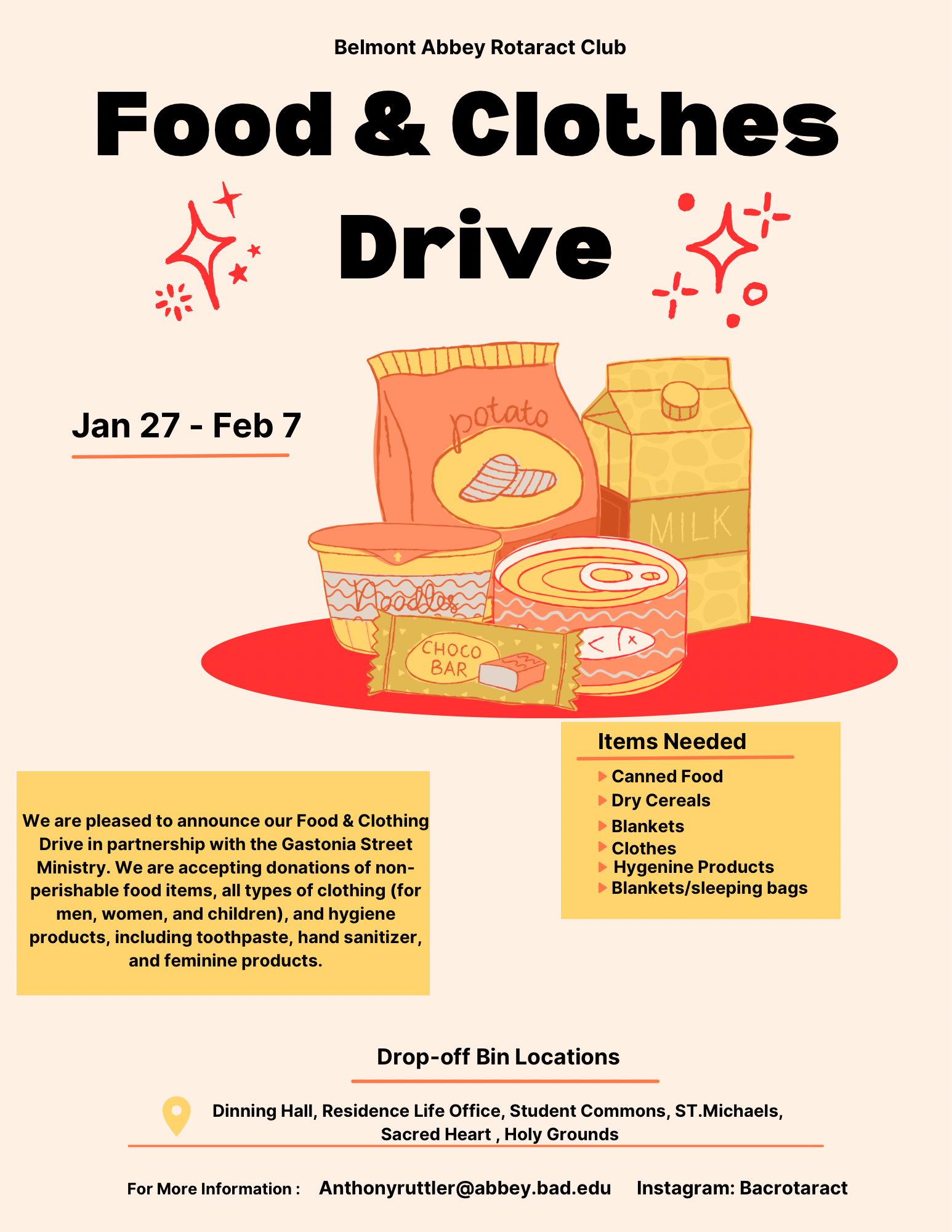 Food & clothes drive