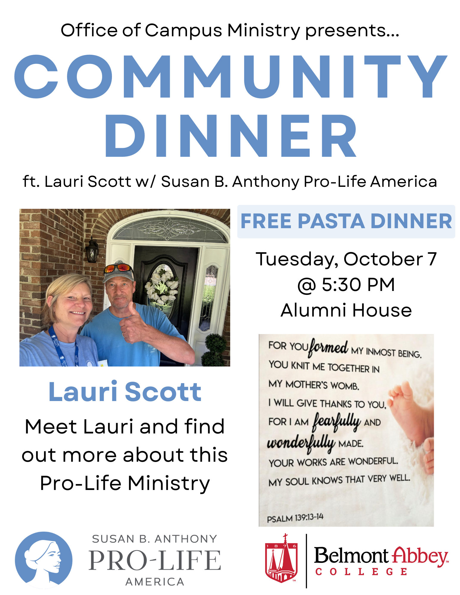 SBA Pro Life CM Dinner SBA Pro Life CM Dinner