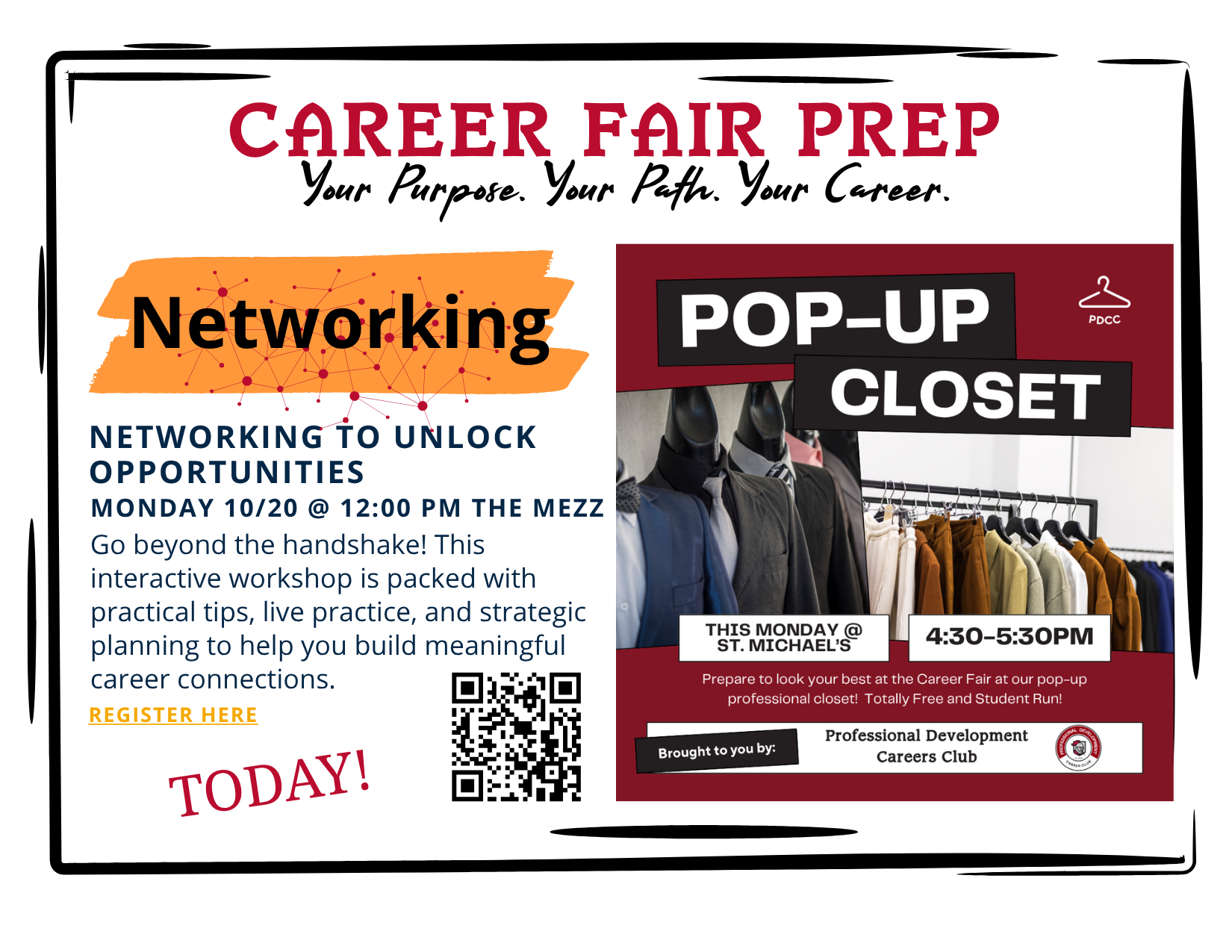 Career Fair Prep Flyer