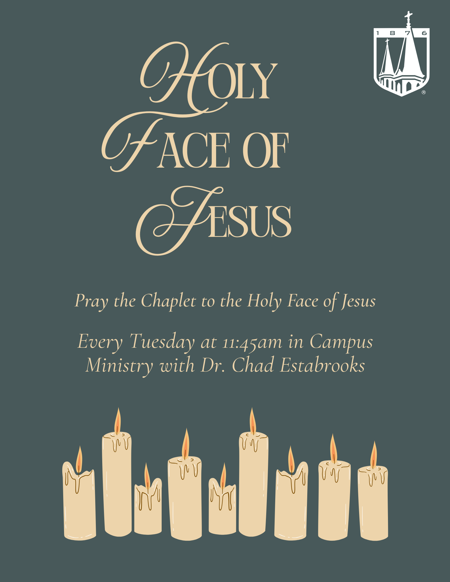 Holy Face of Jesus devotion poster