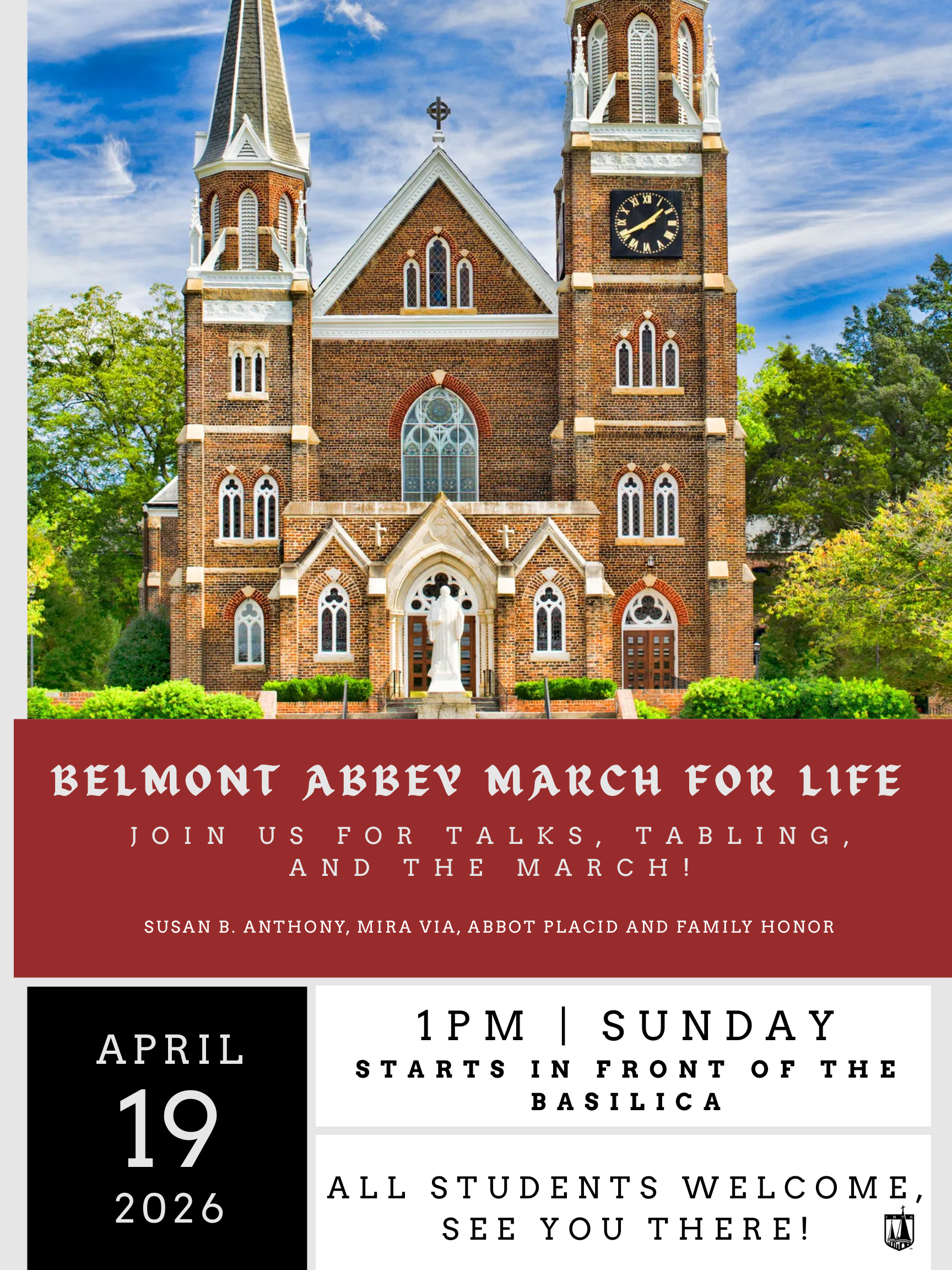 Belmont Abbey March for Life 2