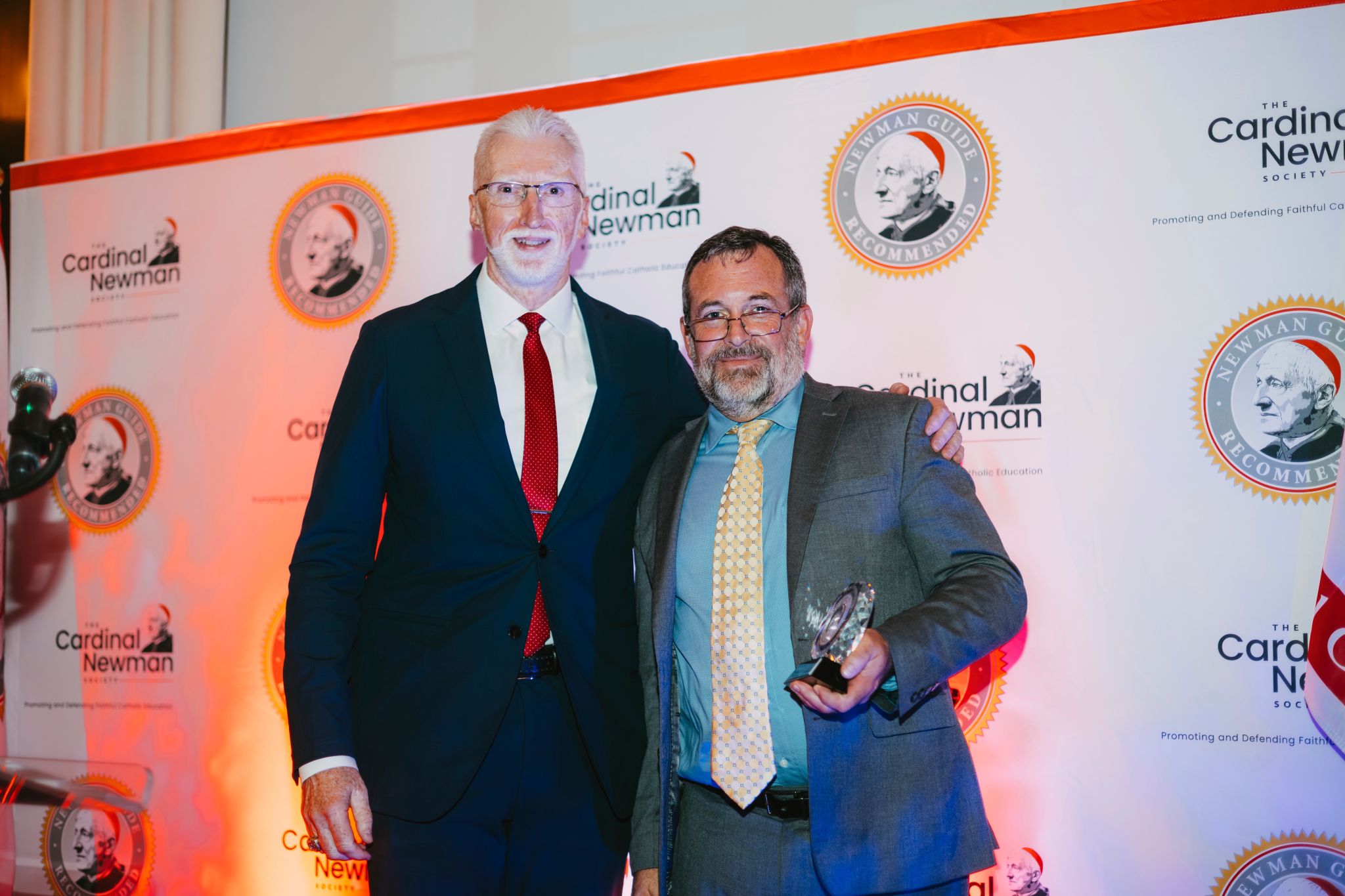 Honoring Dr. Bill Thierfelder, St. John Henry Newman Award Recipient Honoring Dr. Bill Thierfelder, St. John Henry Newman Award Recipient