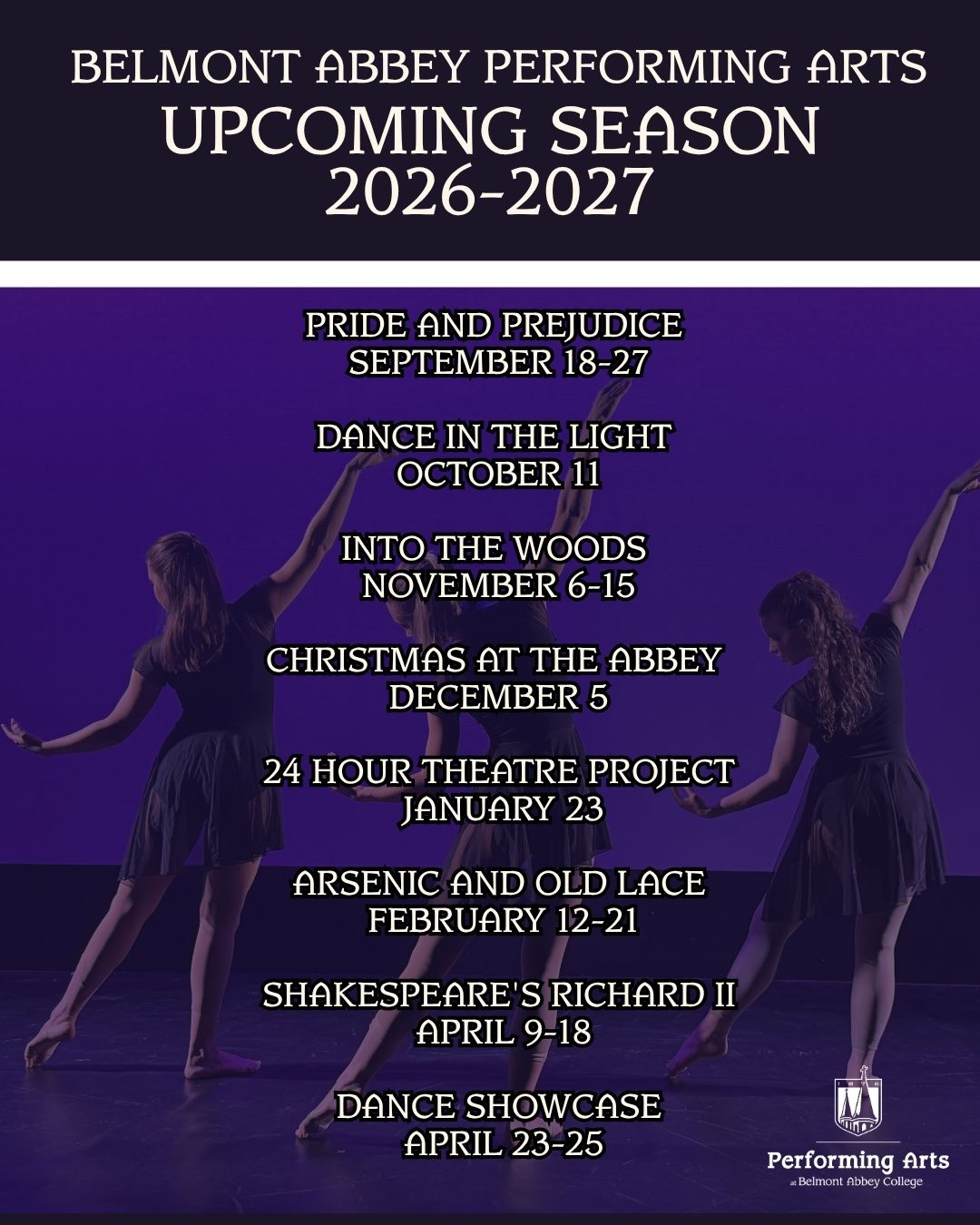 PAC 2026-2027 Season