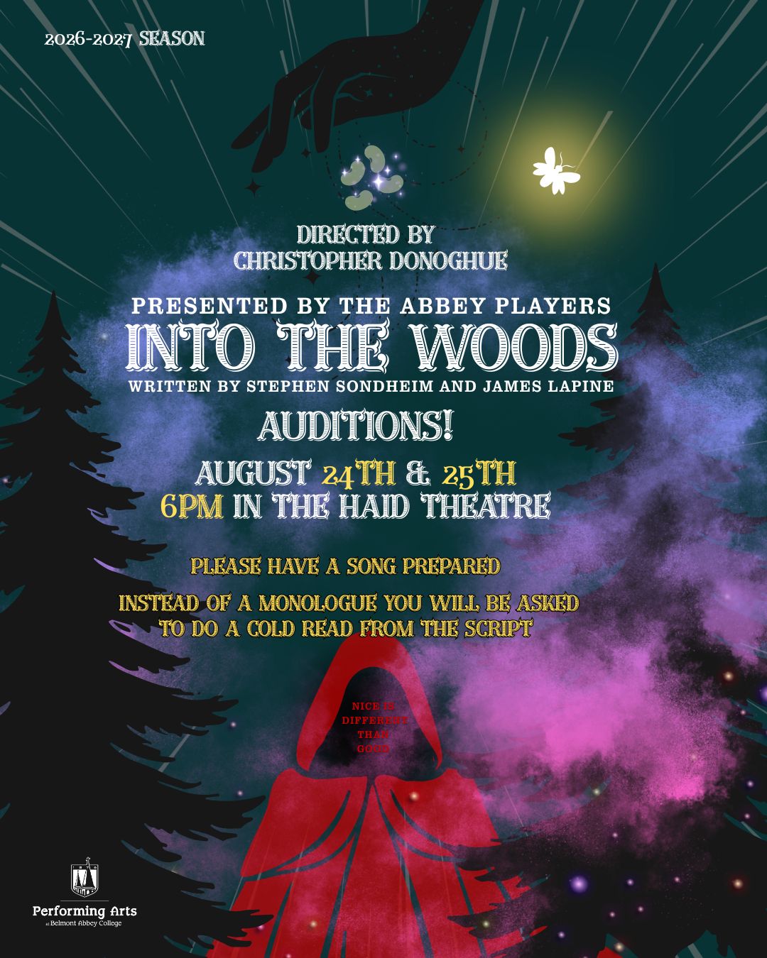 Into the woods Auditions