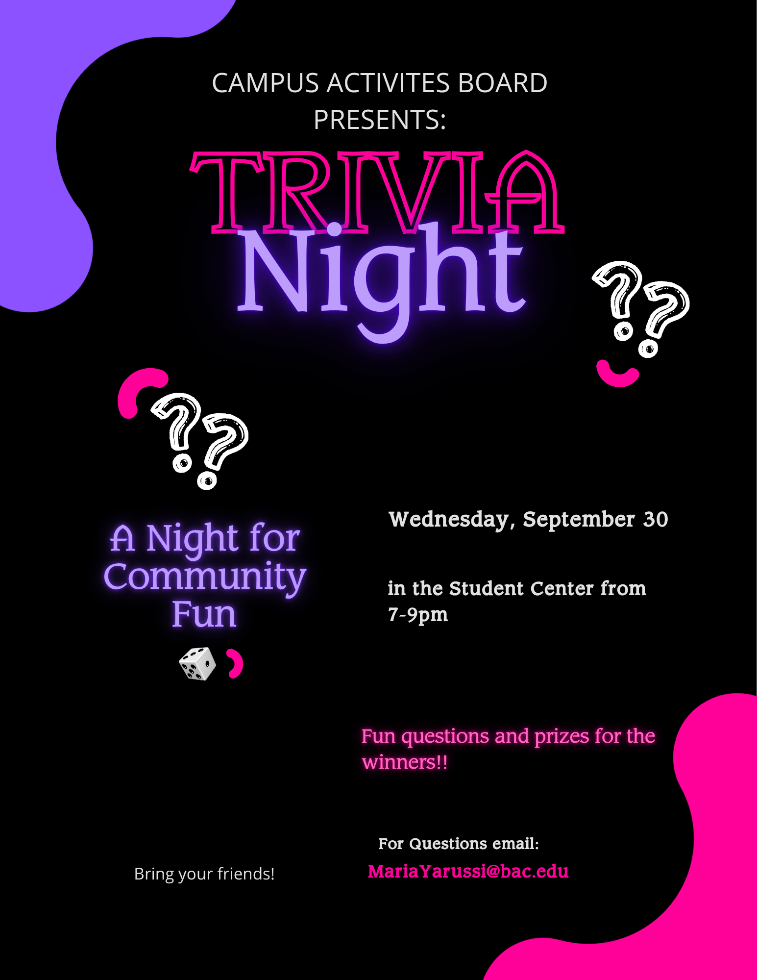 CAB Trivia Night
