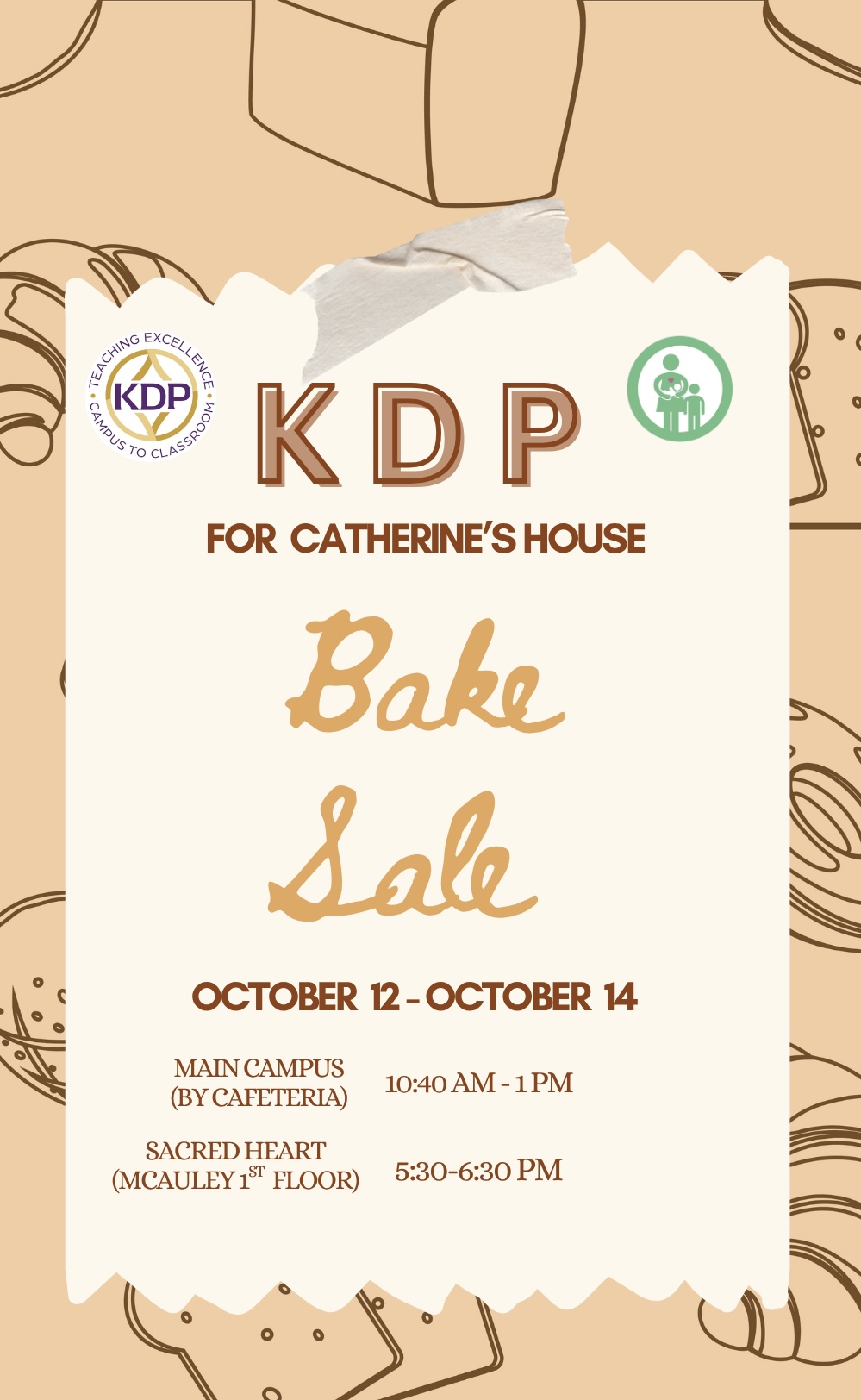 KDP Bake Sale