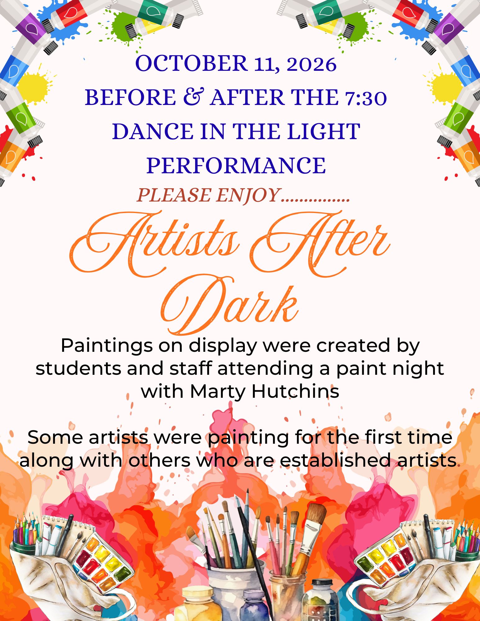 Colorful Simpel World Art Day Flyer (1) Colorful Simpel World Art Day Flyer (1)